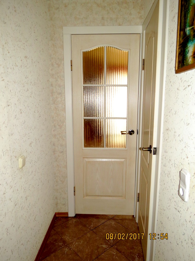 Кухонная дверь после проведения работ